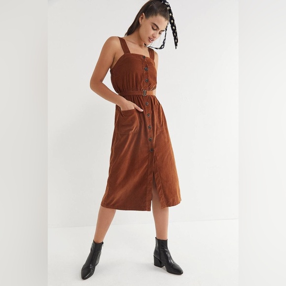 UO corduroy midi dress - Picture 1 of 4